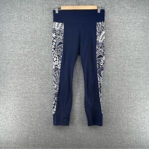 Tommy Bahama Islandactive‎ Leggings Women Size XS Blue Activewear Yoga